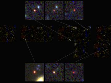  galaxias tan masivas que no deberían existir captadas por el telescopio James Webb