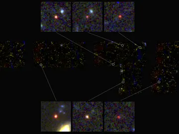 galaxias tan masivas que no deberían existir captadas por el telescopio James Webb  galaxias tan masivas que no deberían existir captadas por el telescopio James Webb