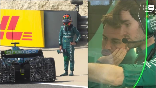 ¿Por qué se ha quedado parado el Aston Martin de Drugovich, compañero de Fernando Alonso? ¿Por qué se ha quedado parado el Aston Martin de Drugovich, compañero de Fernando Alonso?