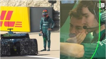 ¿Por qué se ha quedado parado el Aston Martin de Drugovich, compañero de Fernando Alonso?