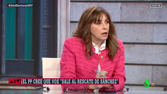 Angélica Rubio sorprende en Al Rojo Vivo al estar de acuerdo con Feijóo: "En Vox son conscientes del esperpento de la moción" Angélica Rubio sorprende en Al Rojo Vivo al estar de acuerdo con Feijóo: "En Vox son conscientes del esperpento de la moción"