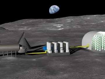Cómo sería la agricultura en la Luna Cómo sería la agricultura en la Luna