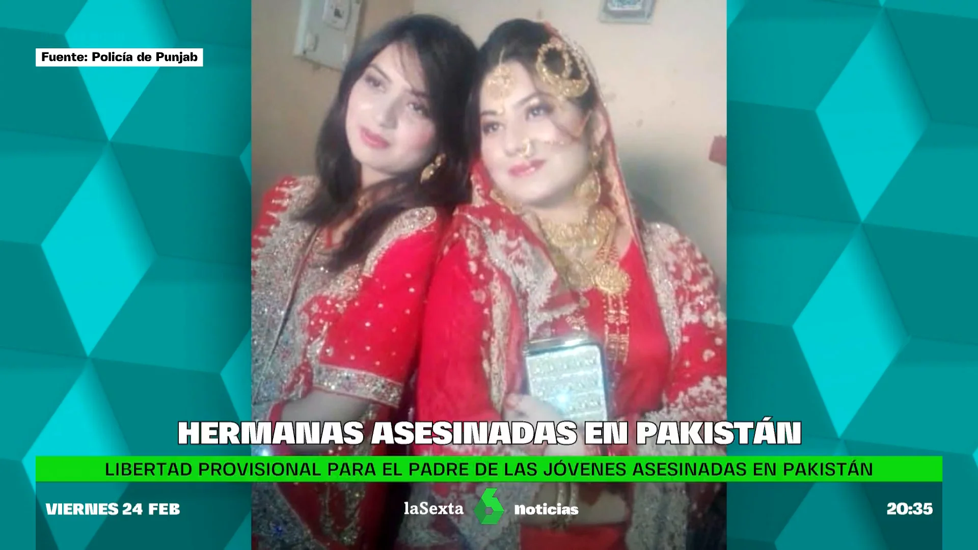 PADRE HERMANAS ASESINADAS EN PAKISTÁN