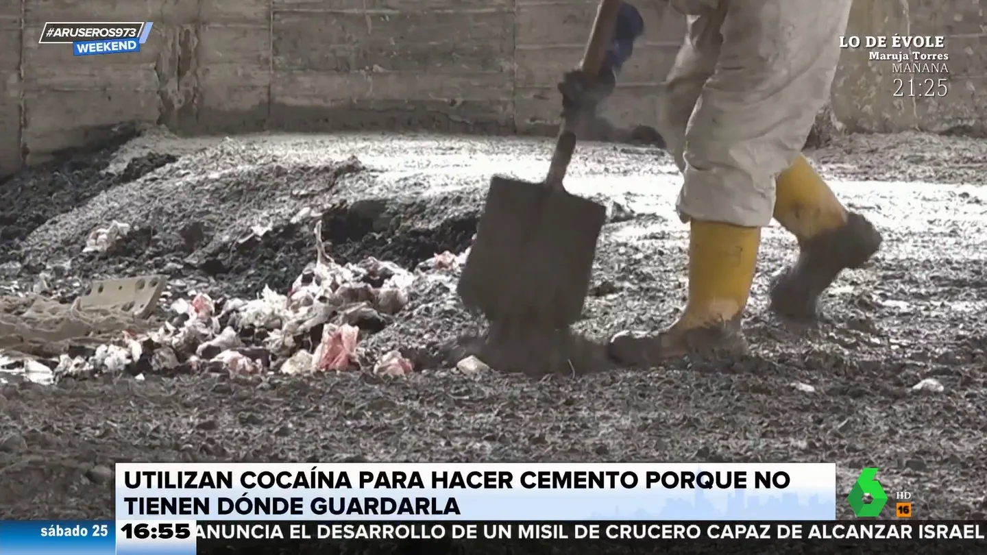 La insólita solución de las autoridades en Ecuador para lidiar con la cocaína incautada: hacer cemento La insólita solución de las autoridades en Ecuador para lidiar con la cocaína incautada: hacer cemento