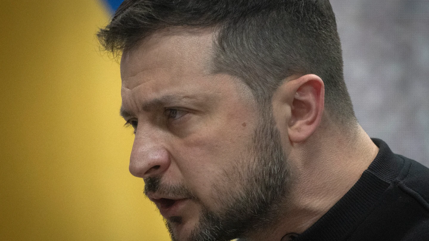 El presidente de Ucrania, Volodímir Zelenski El presidente de Ucrania, Volodímir Zelenski