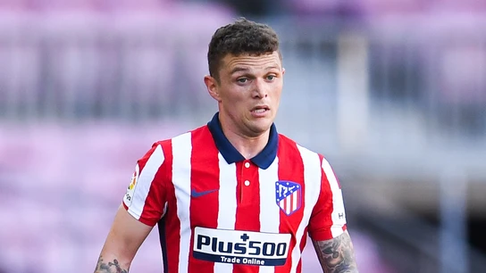Trippier, en su etapa con el Atlético Trippier, en su etapa con el Atlético