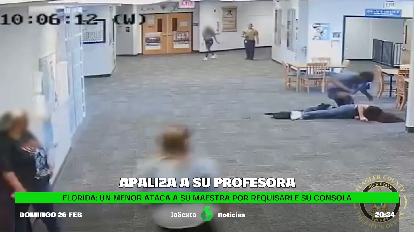 Un menor ataca a su profesora Un menor ataca a su profesora