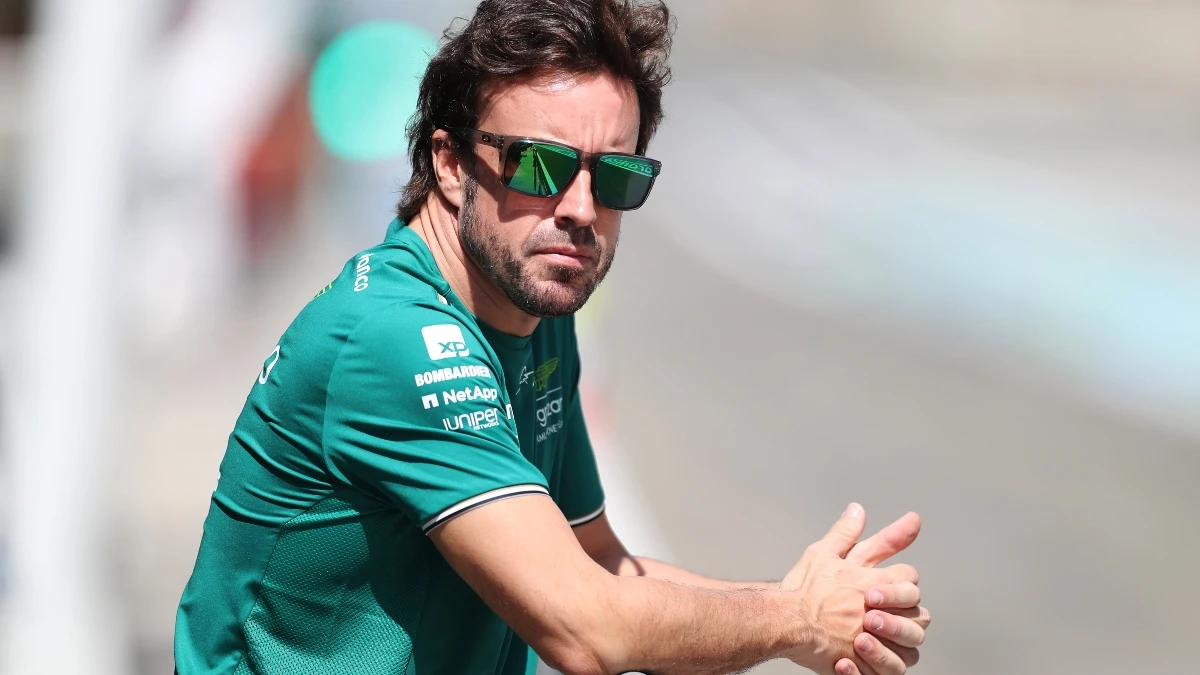 Fernando Alonso, piloto de Aston Martin