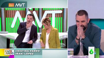 Iñaki López reaparece por sorpresa en directo con una herida en el ojo: "Tengo la pupila dilatada como Froilán un domingo"