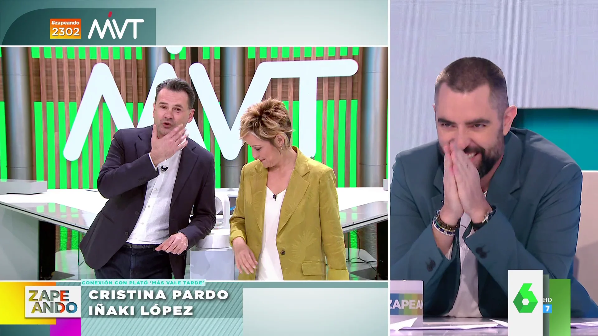 Iñaki López reaparece por sorpresa en directo con una herida en el ojo: "Tengo la pupila dilatada como Froilán un domingo"