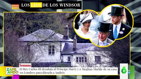 La razón por la que Carlos III habría desalojado a Meghan Markle y Harry de su casa de Londres para dársela a Andrés  La razón por la que Carlos III habría desalojado a Meghan Markle y Harry de su casa de Londres para dársela a Andrés