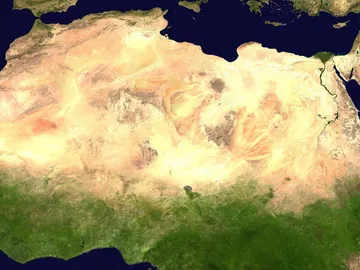 imagen satelital África desierto Sahara imagen satelital África desierto Sahara