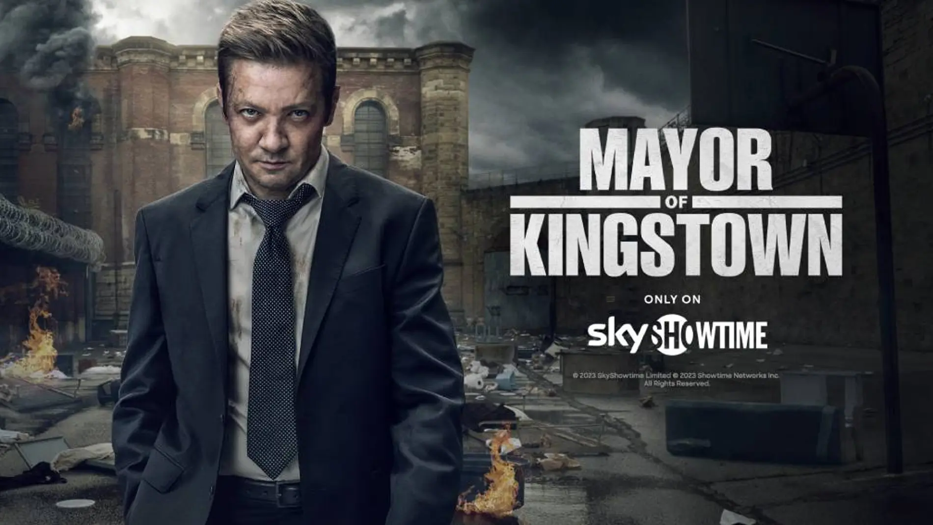 Jeremy Renner es el protagonista de &#39;Mayor of Kingstown&#39;.
