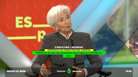 Lagarde, presidenta del BCE Lagarde, presidenta del BCE