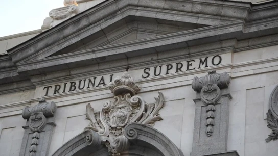 Imagen de archivo de la fachada del Tribunal Supremo. Imagen de archivo de la fachada del Tribunal Supremo.