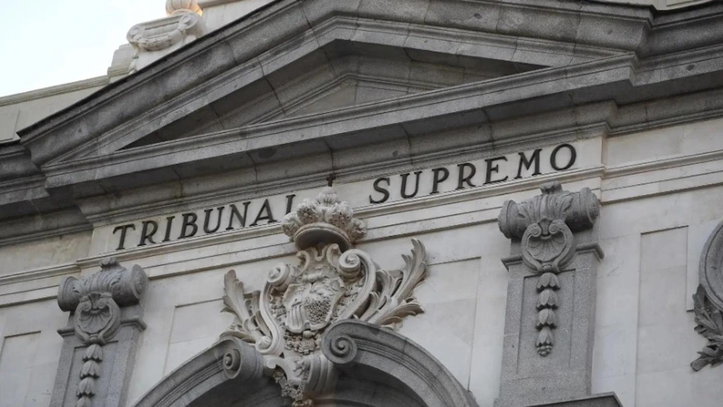 Imagen de archivo de la fachada del Tribunal Supremo. Imagen de archivo de la fachada del Tribunal Supremo.