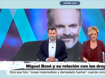 Iñaki López, crítico con Miguel Bosé: &quot;Nos alegramos de que haya dejado de consumir, pero ha mantenido un mensaje negacionista peligroso&quot;
