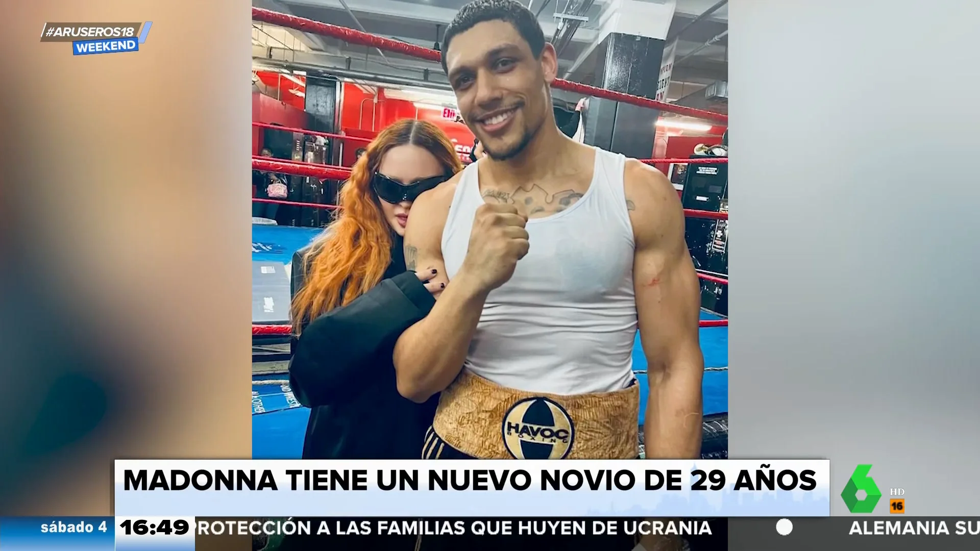 El nuevo amor de Madonna: entrenador de boxeo de 29 años de uno de sus hijos 