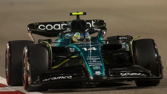 Fernando Alonso, en Bahrein Fernando Alonso, en Bahrein