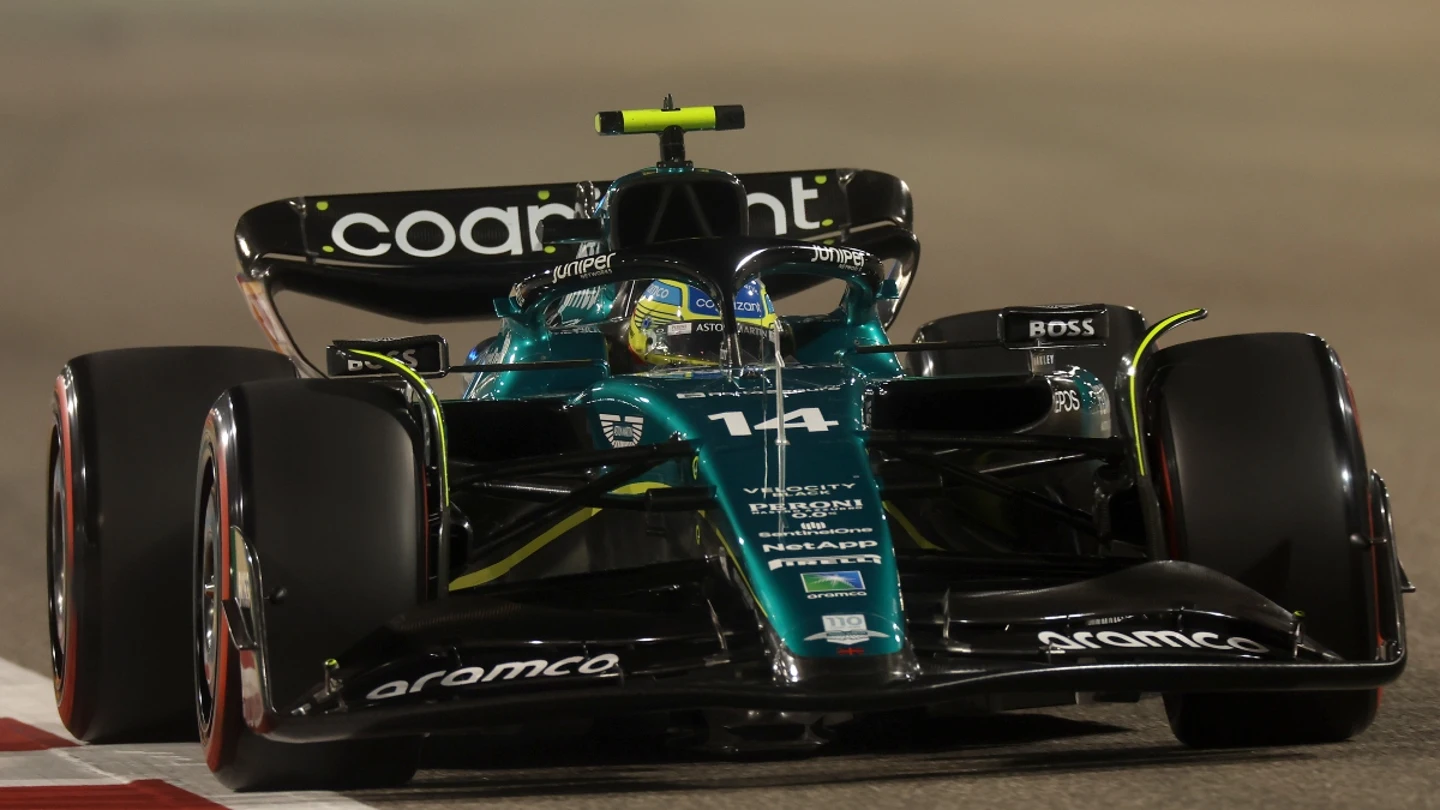 Fernando Alonso, en Bahrein Fernando Alonso, en Bahrein