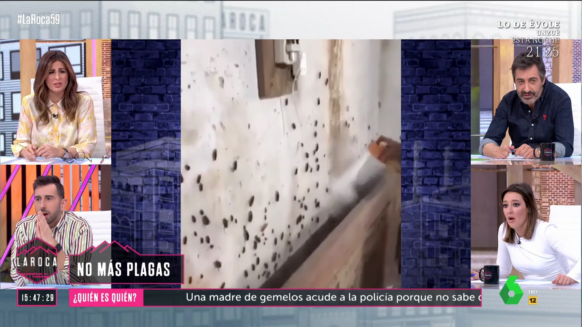 El asqueroso momento en La Roca con una plaga de insectos: "Ay, pero por qué tenemos que ver esto"