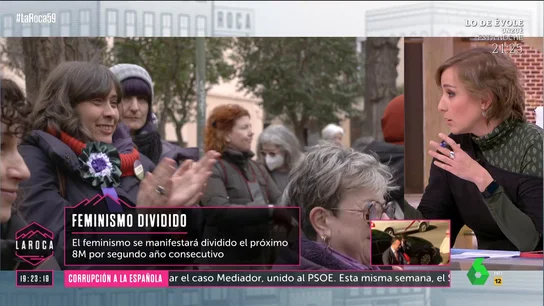 Tania Sánchez: "Las divisiones en el movimiento feminista nunca han sido irresolubles, entre los partidos sí lo son" Tania Sánchez: "Las divisiones en el movimiento feminista nunca han sido irresolubles, entre los partidos sí lo son"