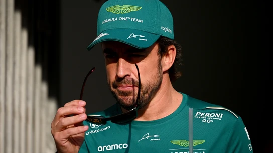 Fernando Alonso, en Bahrein Fernando Alonso, en Bahrein