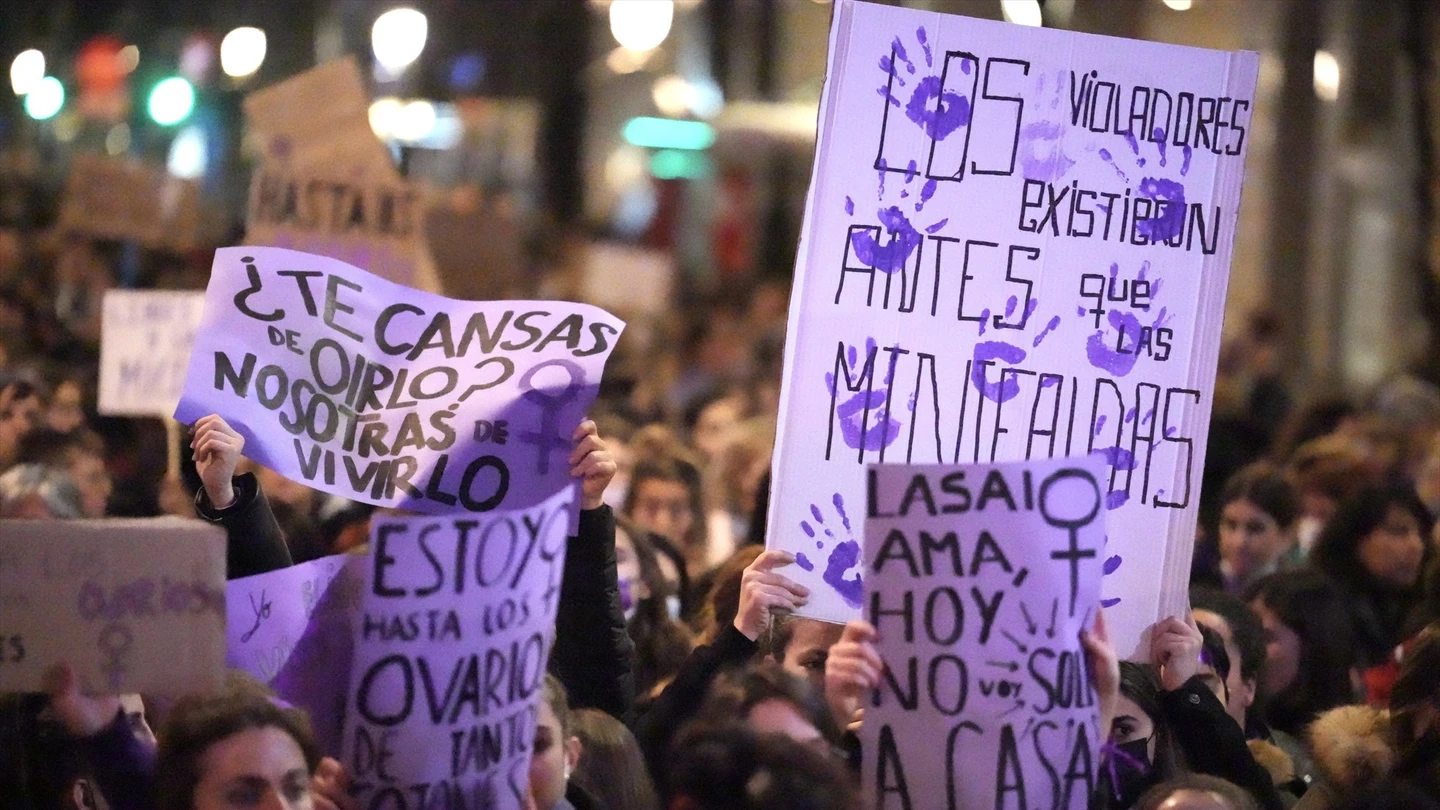 Manifestación 8M. Imágenes de archivo. Manifestación 8M. Imágenes de archivo.