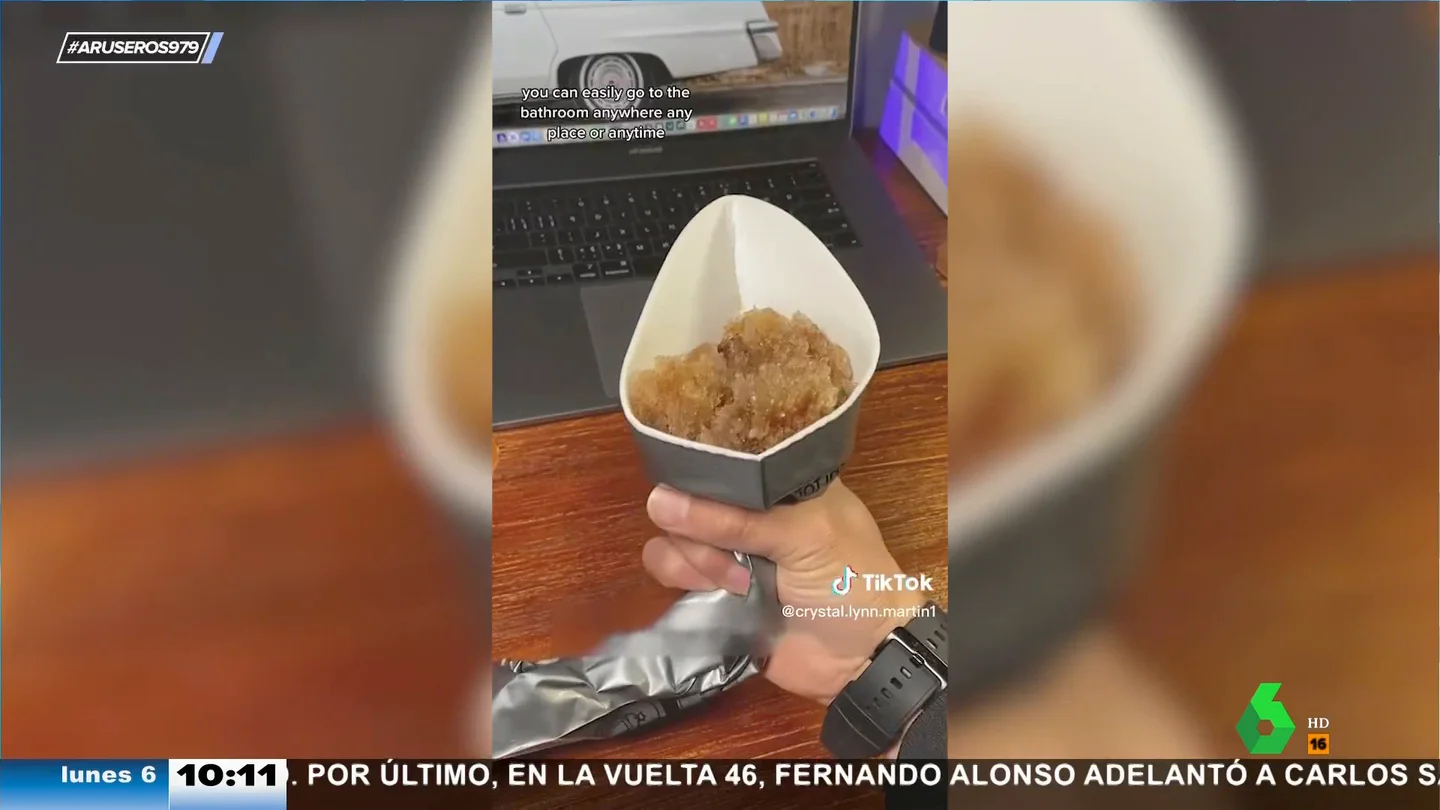 Así es el revolucionario invento que permite hacer pis en cualquier momento y lugar Así es el revolucionario invento que permite hacer pis en cualquier momento y lugar