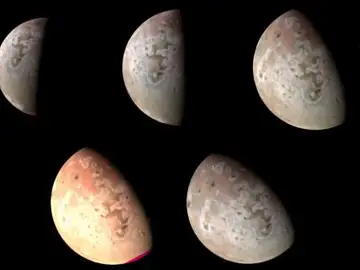 Imágenes del satélite de Júpiter Imágenes del satélite de Júpiter