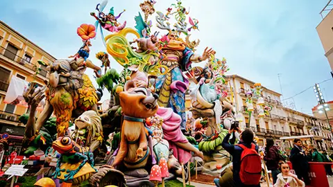 Fallas. Valencia Fallas. Valencia