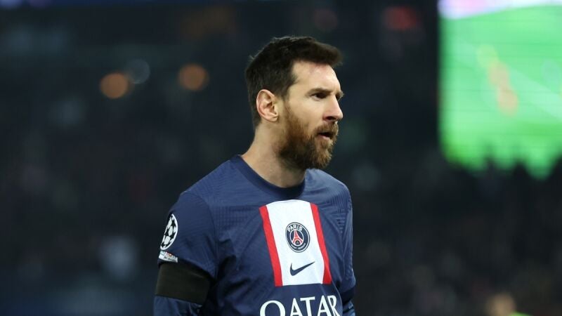 Messi, con el PSG