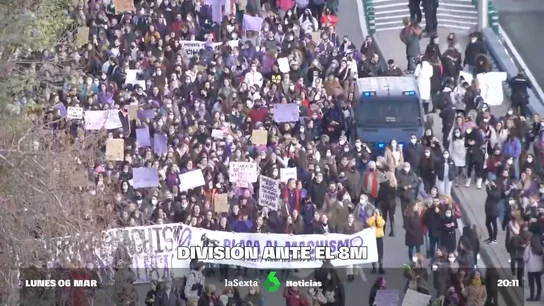 Imagen de archivo de una manifestación del 8M Manifestación de archivo de la 8M
