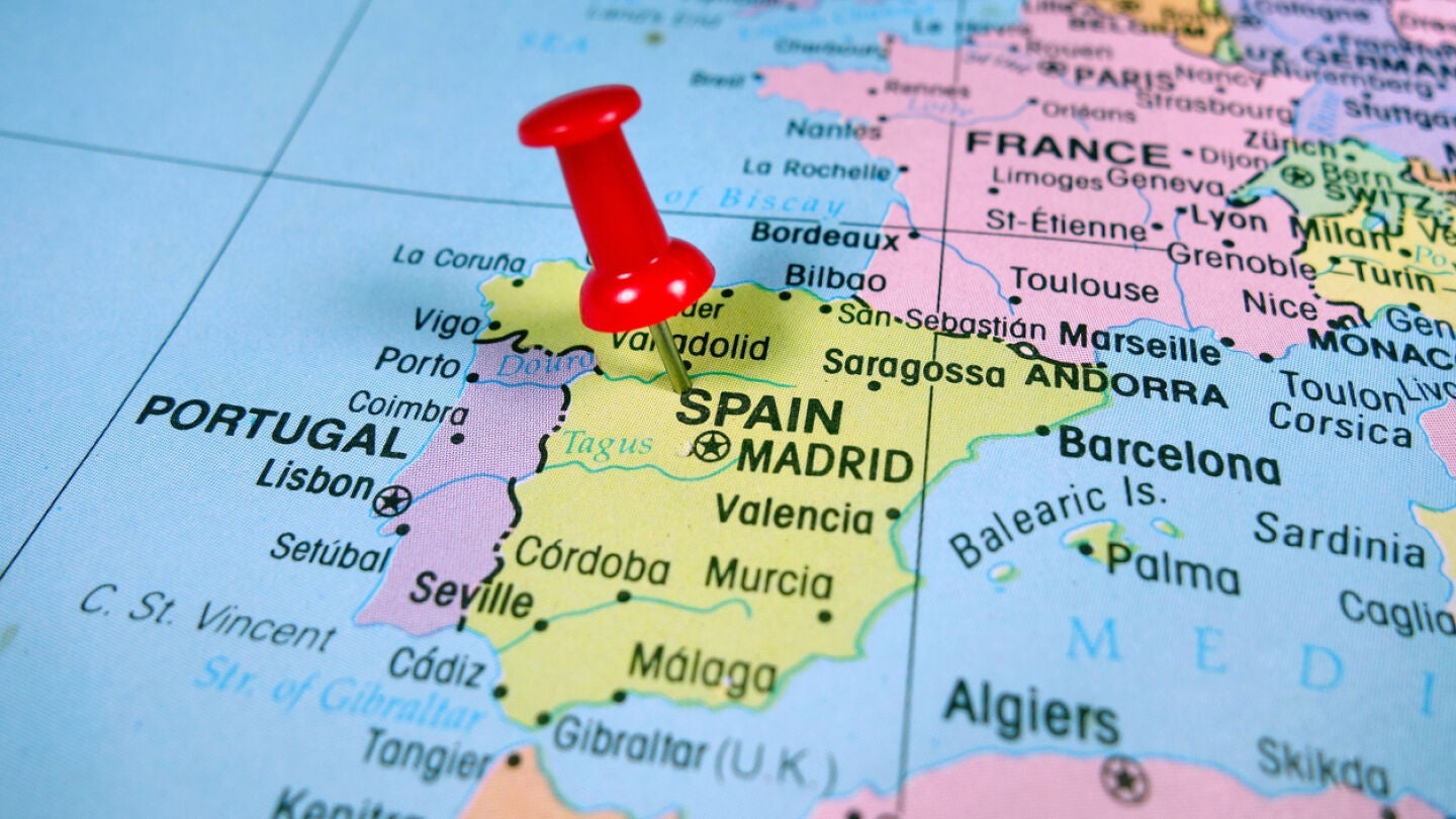 Mapa de Espa&ntilde;a