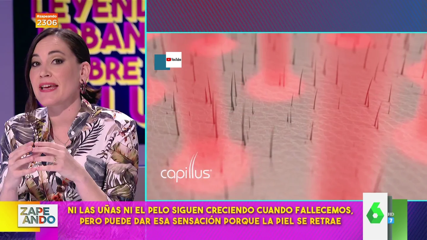 Boticaria García explica por qué se cree que el pelo y las uñas crecen después de morir Boticaria García explica por qué se cree que el pelo y las uñas crecen después de morir