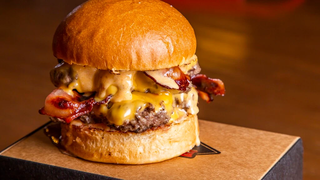 Hamburguesa Doble Cheese Bacon de Buger Food Porn (Sevilla)