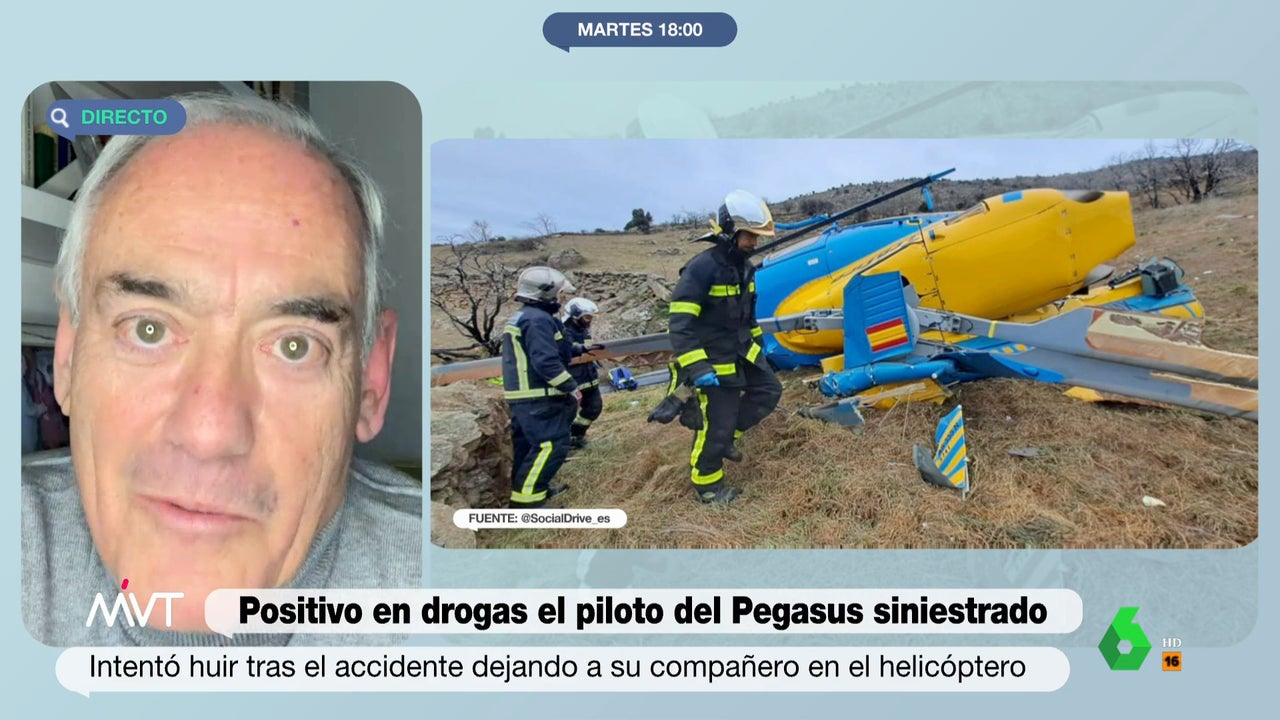 José Cabrera y las dudas sobre el accidente del helicóptero Pegasus: "La huida del piloto es absurda"