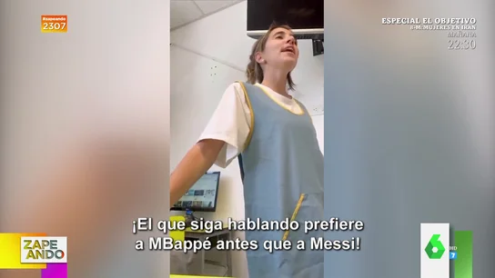 El truco viral de una profesora para que sus alumnos se callen: "El que siga hablando prefiere a Mbappé antes que a Messi" El truco viral de una profesora para que sus alumnos se callen: "El que siga hablando prefiere a Mbappé antes que a Messi"