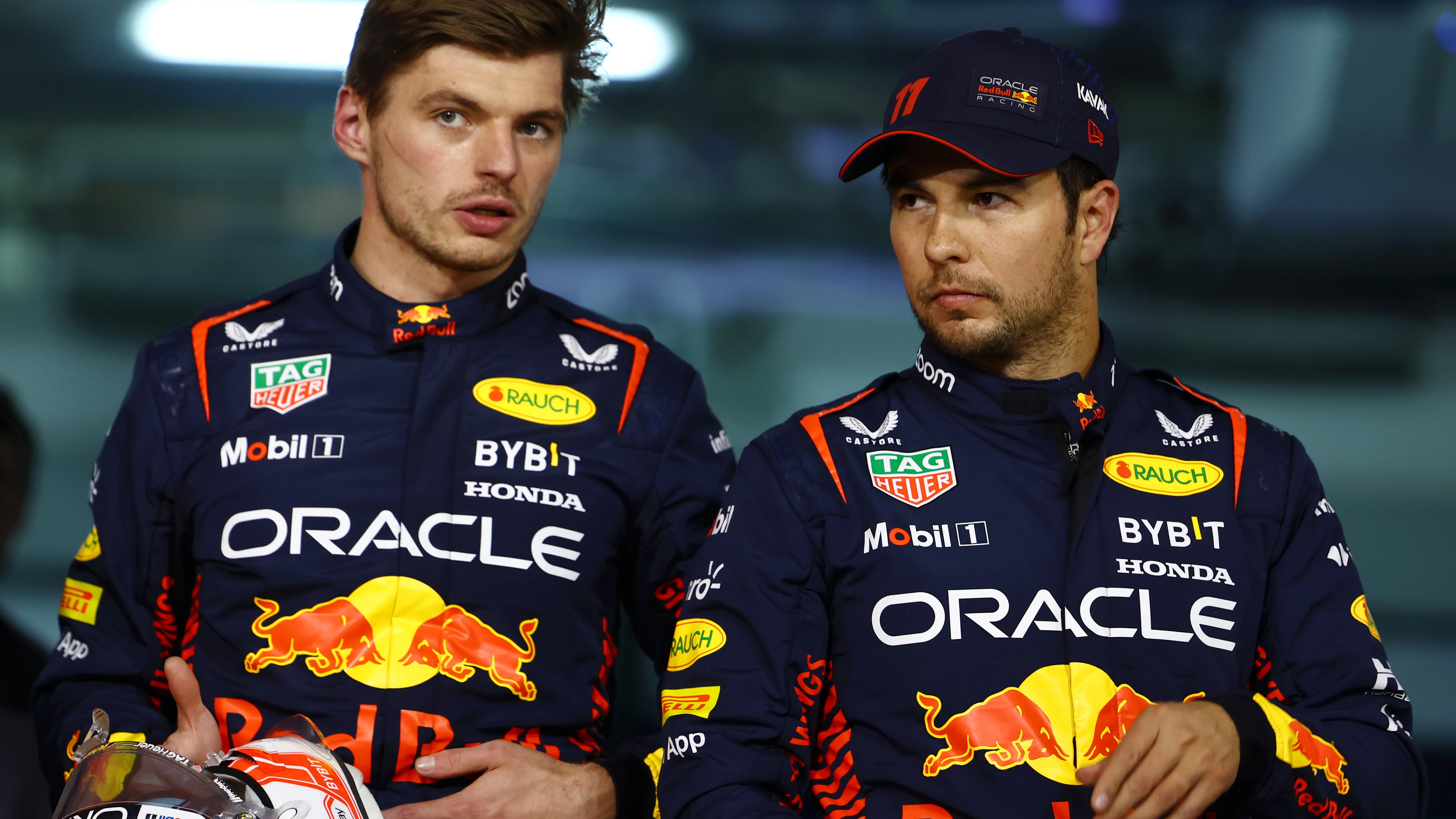 Max Verstappen y Sergio Pérez