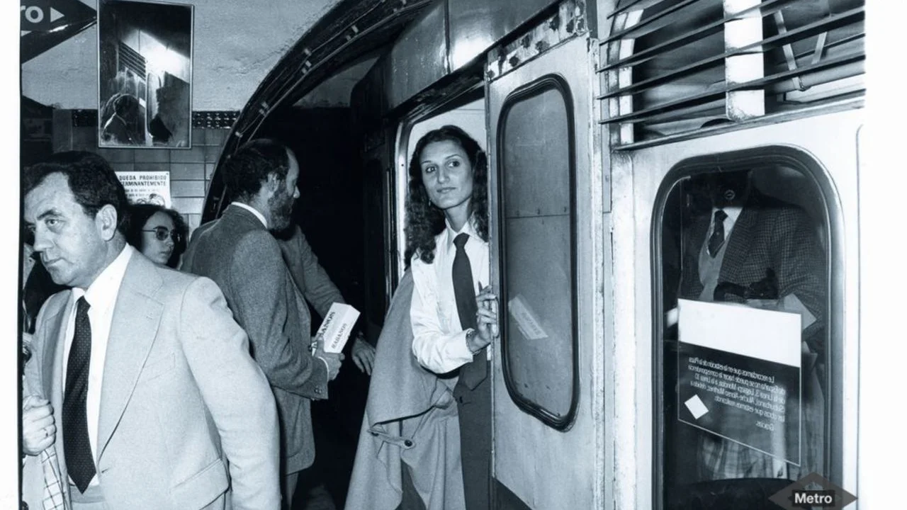 Estrella Aranda, primera conductora de tren de Metro