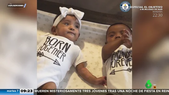 Los gemelos más prematuros del mundo, que nacieron tras 22 semanas de gestación, celebran su primer cumpleaños Los gemelos más prematuros del mundo, que nacieron tras 22 semanas de gestación, celebran su primer cumpleaños
