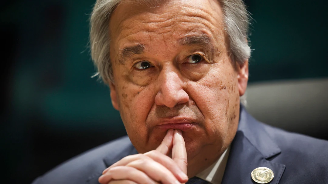 El secretario general de la ONU Antonio Guterres, Premio Europeo Carlos V