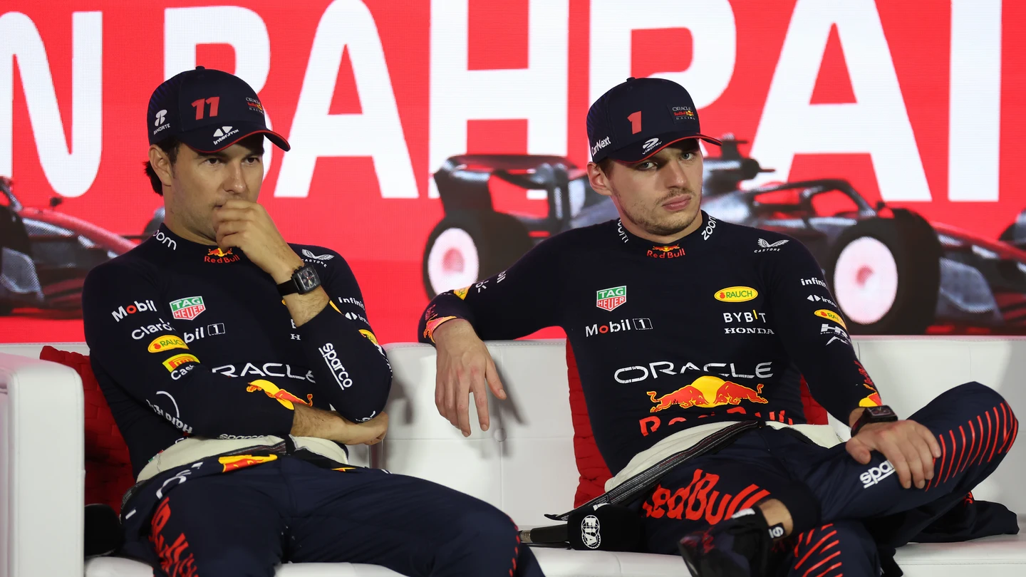 'Checo' Pérez y Max Verstappen 'Checo' Pérez y Max Verstappen