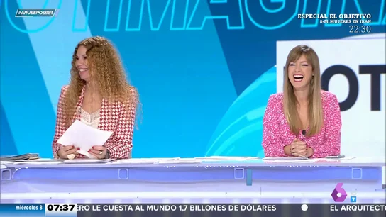"Yo he hablado con Brad Pitt y nos hemos entendido perfectamente": los sueños de María Moya son multilingüe "Yo he hablado con Brad Pitt y nos hemos entendido perfectamente": los sueños de María Moya son multilingüe
