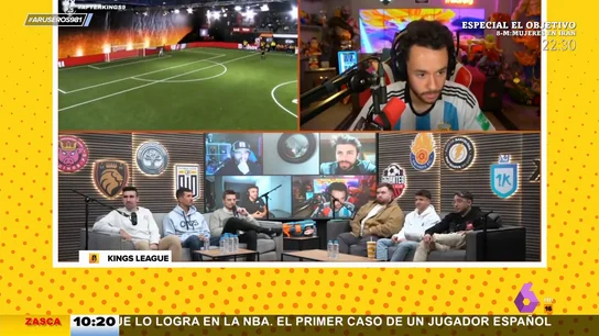 Tenso desencuentro entre presidentes de clubes de la Kings League: el dardo envenenado de Spursito a TheGrefg Tenso desencuentro entre presidentes de clubes de la Kings League: el dardo envenenado de Spursito a TheGrefg