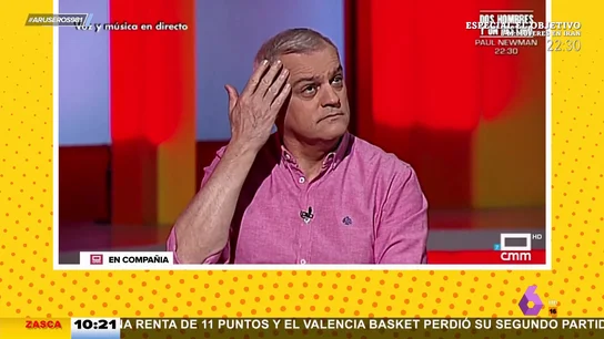 Una invitada al programa de Ramón García le dedica una canción a su presentador: "Qué rico pelo tenías..." Una invitada al programa de Ramón García le dedica una canción a su presentador: "Qué rico pelo tenías..."