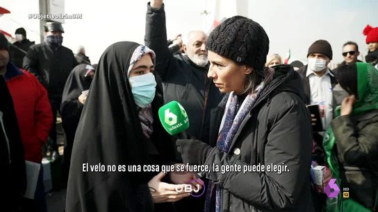 "El velo no es una cosa que se fuerce, la gente puede elegir": la afirmación de una joven iraní que sorprende a Ana Pastor "El velo no es una cosa que se fuerce, la gente puede elegir": la afirmación de una joven iraní que sorprende a Ana Pastor