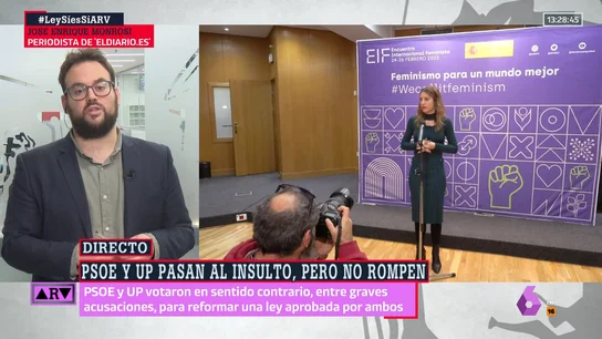 ¿Cómo deja a Yolanda Díaz la división entre PSOE y Podemos por el 'sólo sí es sí'? El análisis de José Enrique Monrosi ¿Cómo deja a Yolanda Díaz la división entre PSOE y Podemos por el 'sólo sí es sí'? El análisis de José Enrique Monrosi