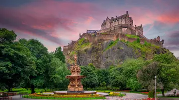 Castillo de Edimburgo, en Escocia Castillo de Edimburgo, en Escocia