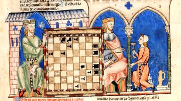Ilustración de 'El libro de los juegos', encargado por Alfonso X el Sabio
